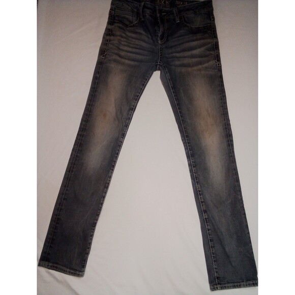 Women's BKE Buckle Fit Number 46 Denim Jeans Size 28 X 32 Very Worn - Picture 11 of 16